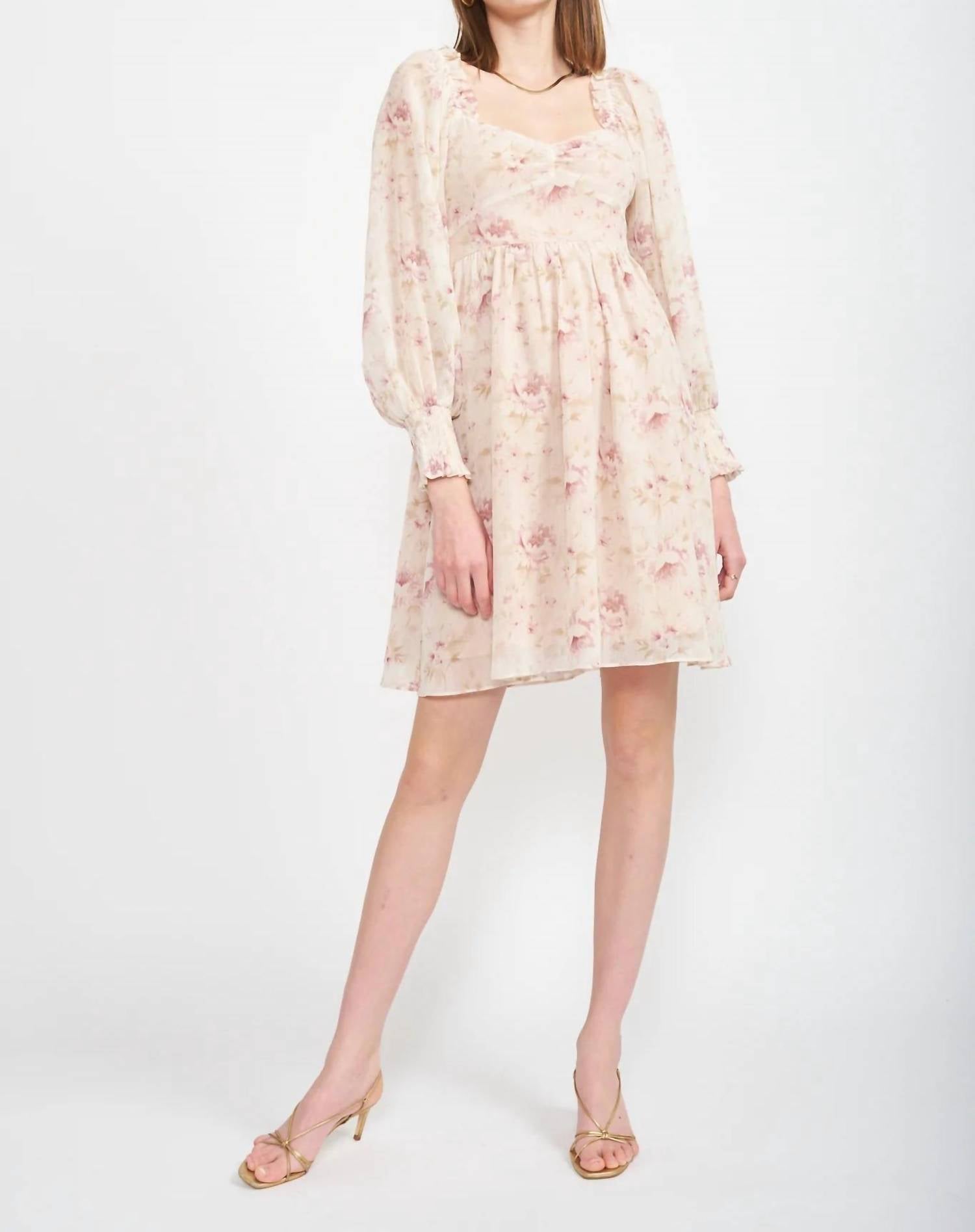 En Saison - Eaven Mini Babydoll Dress