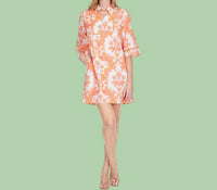 Jade - Trim Toke Tunic Dress