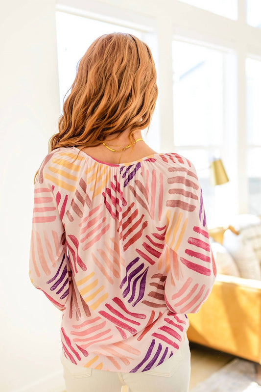 Andree By Unit - Stamp Of Happiness Top