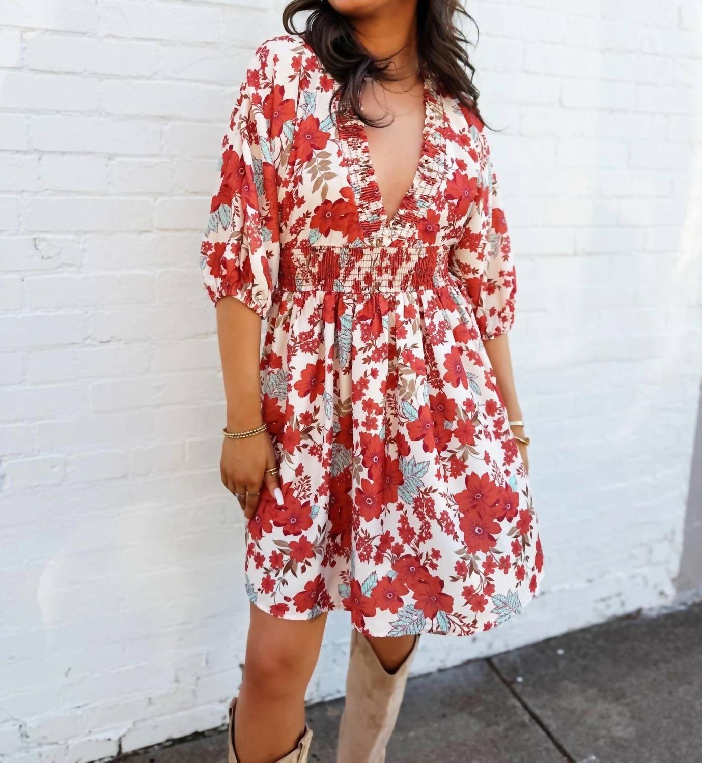 Kylie Paige - Mayra Floral Mini Dress