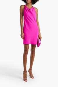 Et Ochs - Ella Crystal Embellished Crepe Halterneck Mini Dress