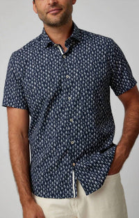 Stone Rose - Sailboats Short Sleeve Shirt