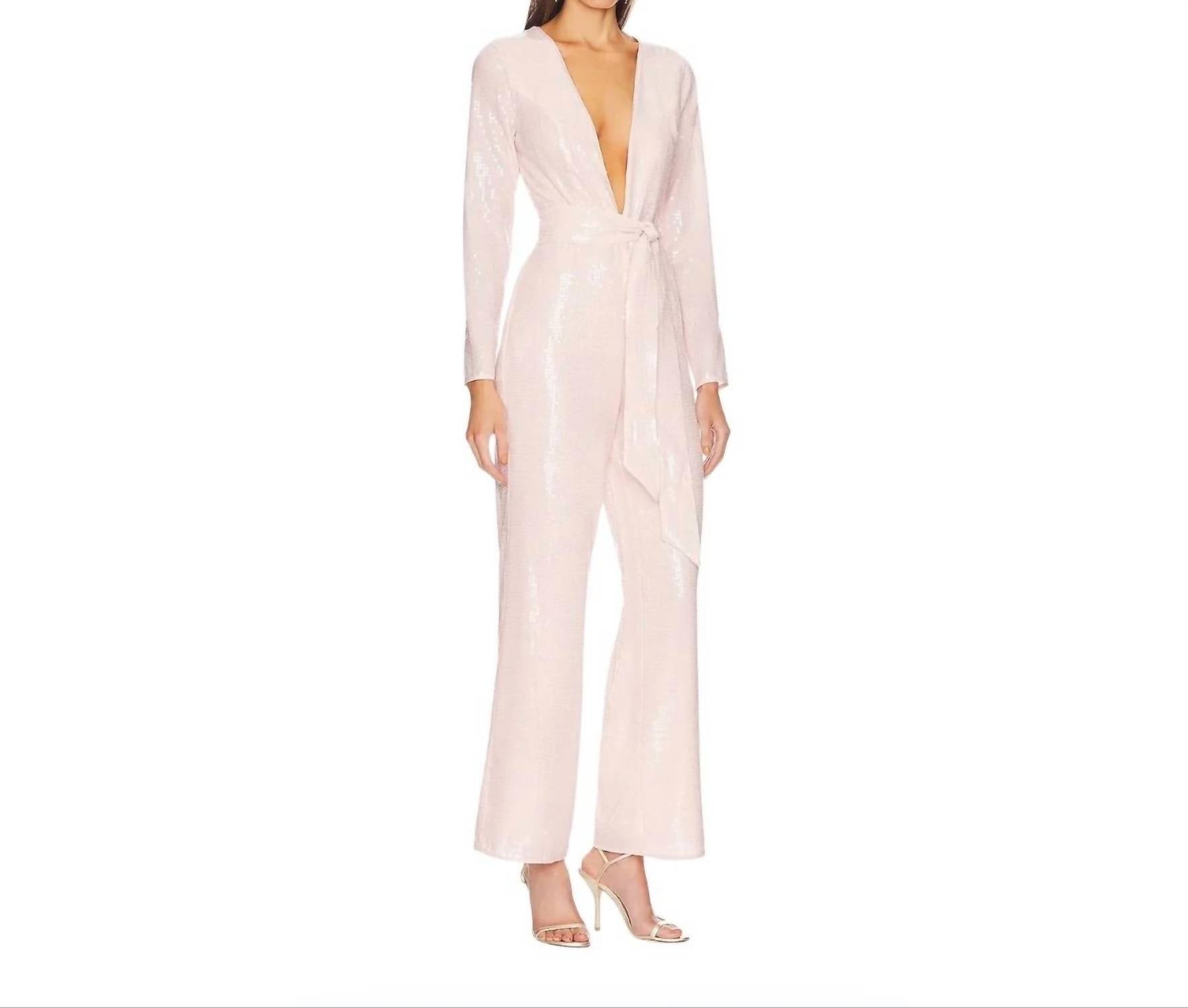 Lovers + Friends - Leighton Sequin Jumpsuit