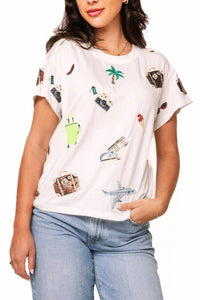 Queen Of Sparkles - Travel Icon Tee