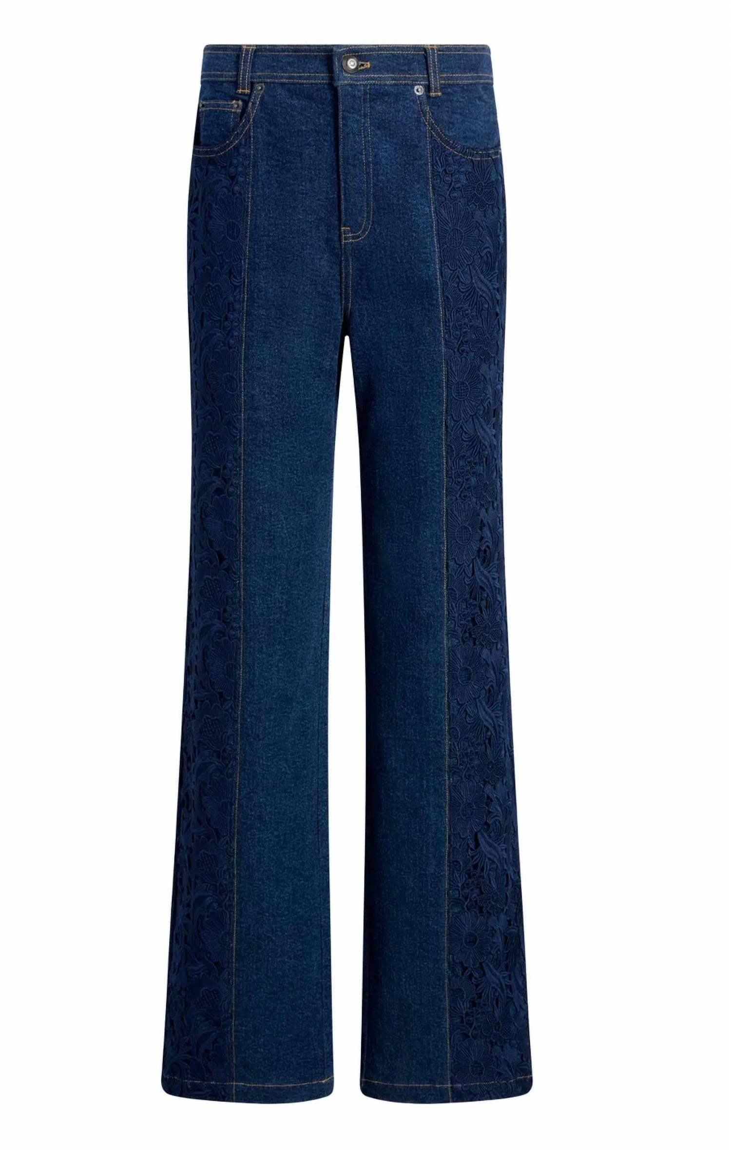 Cinq A Sept - Francine Lace Combo Pants