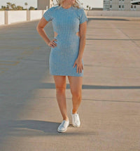 Promesa - Cut-out Sweater Dress