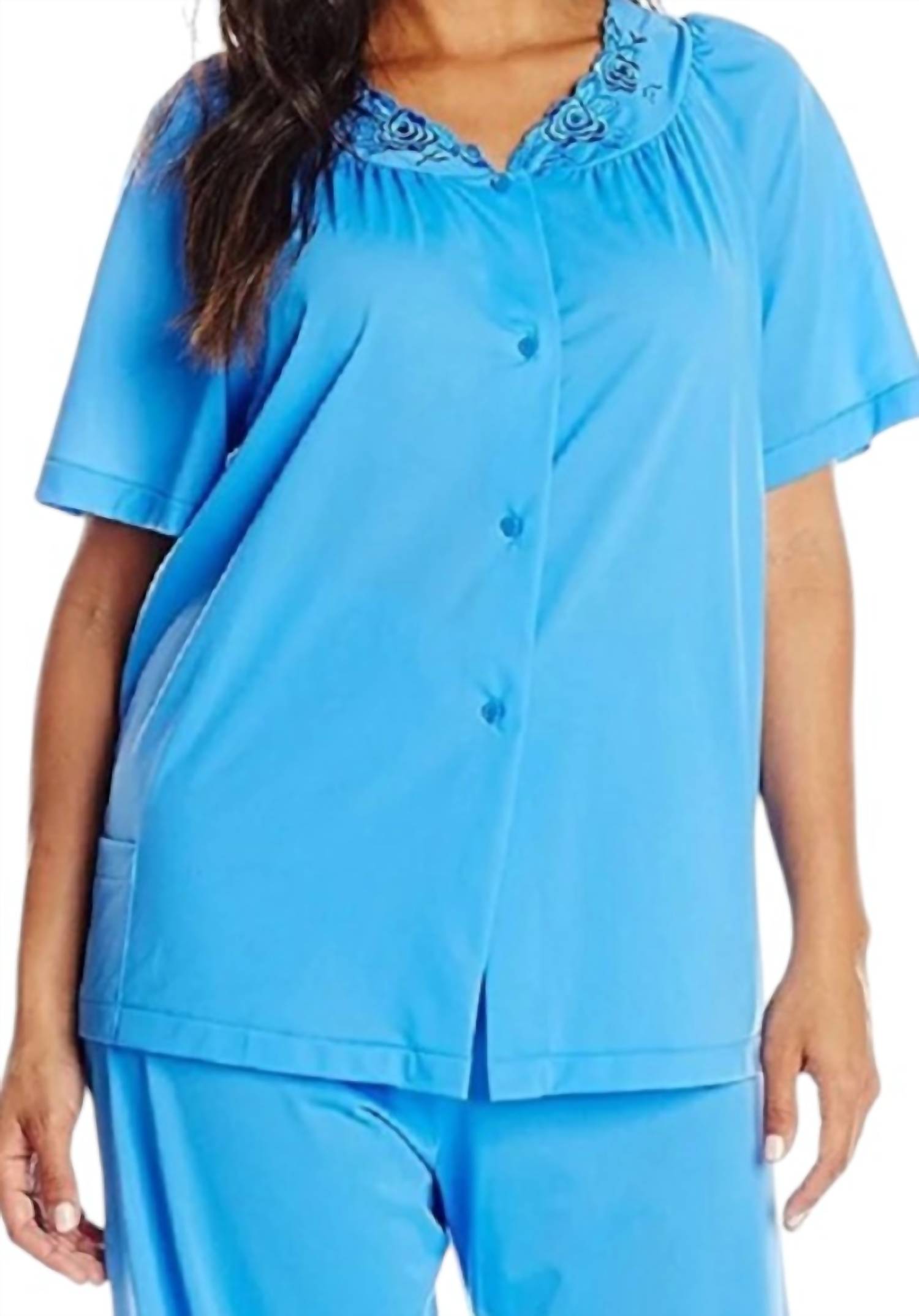 Shadowline Lingerie - Petals Short Sleeve Pajama