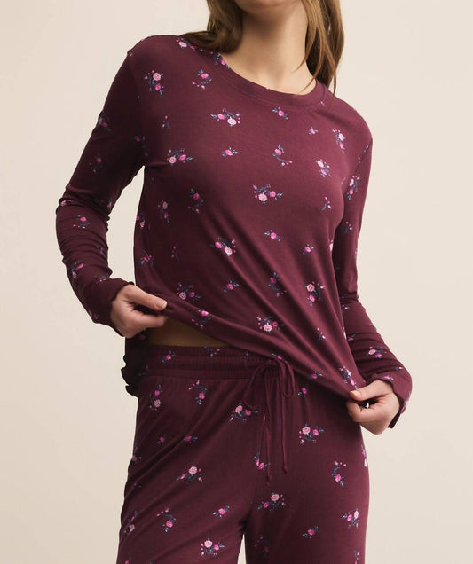 Z Supply - Bella Ditsy Long Sleeve Top