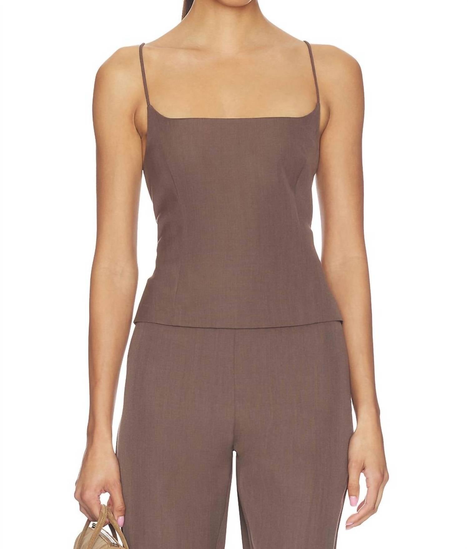 St. Agni - Silk Canvas Camisole