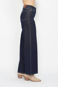 Judy Blue - High Waist Tummy Control Retro Wide Leg Jeans