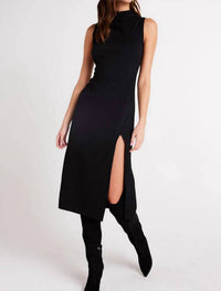 Bella Dahl - Mock Neck Midi Dress With Slit