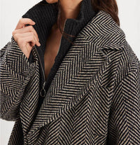 Free People - Ari Wool Peacoat