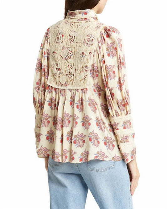 Bytimo - Jacquard Lace Blouse