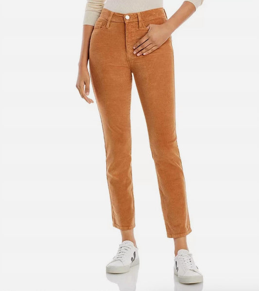 Frame - Le Sylvie High Rise Straight Corduroy Jean
