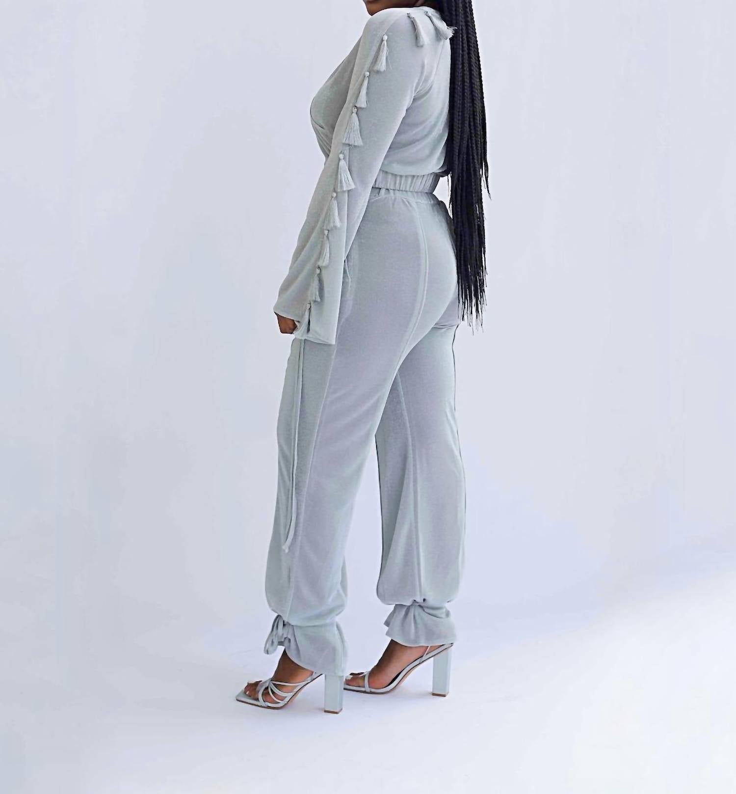 Koy & Victoria - Vix Ankle Tie Pants