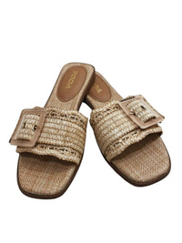 Soda - Women's Woven Slip On Sandal