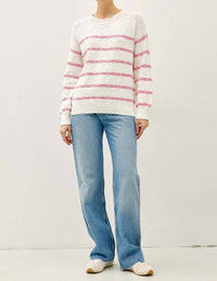 Be Cool - Camwell Striped Crewneck Sweater