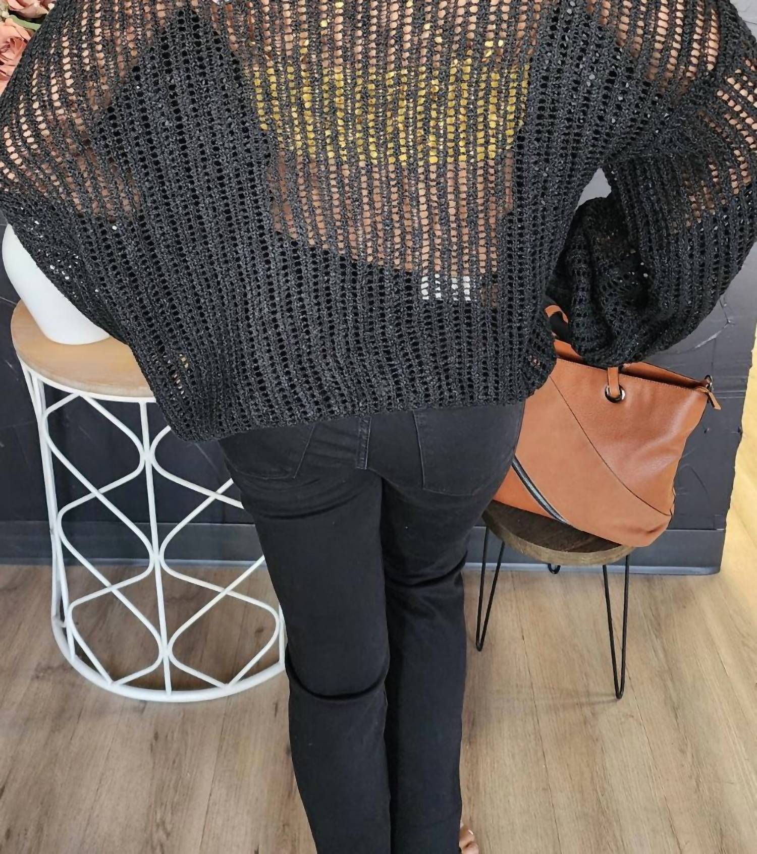 Blu Pepper - Crochet Sweater
