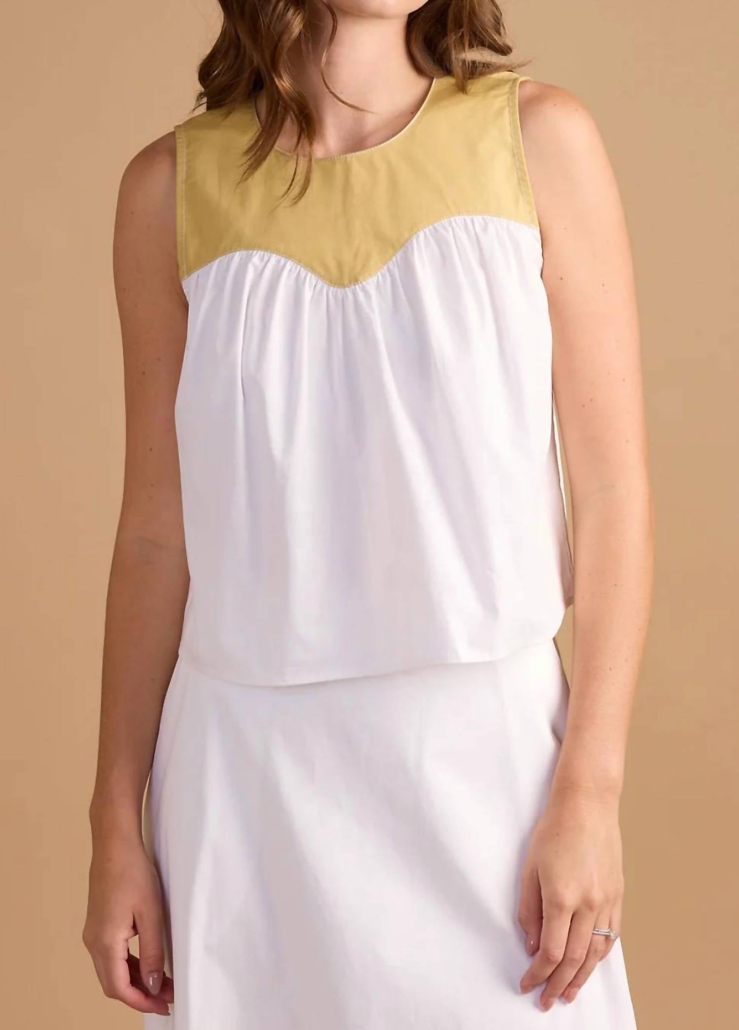 Thomas & Lourdes - Alaiya Sleeveless Top