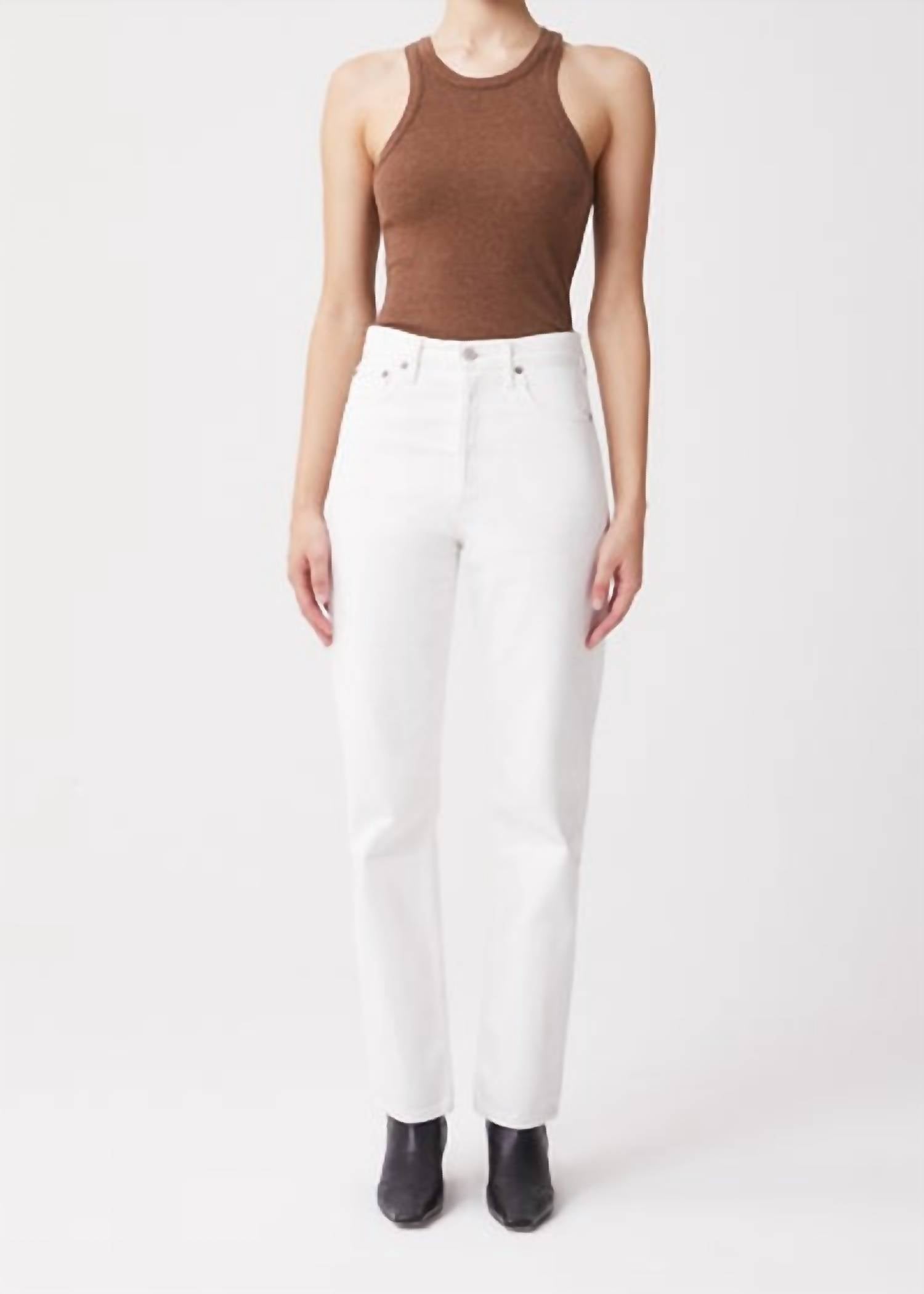 Agolde - 90's Pinch Waist High Rise Straight Jeans