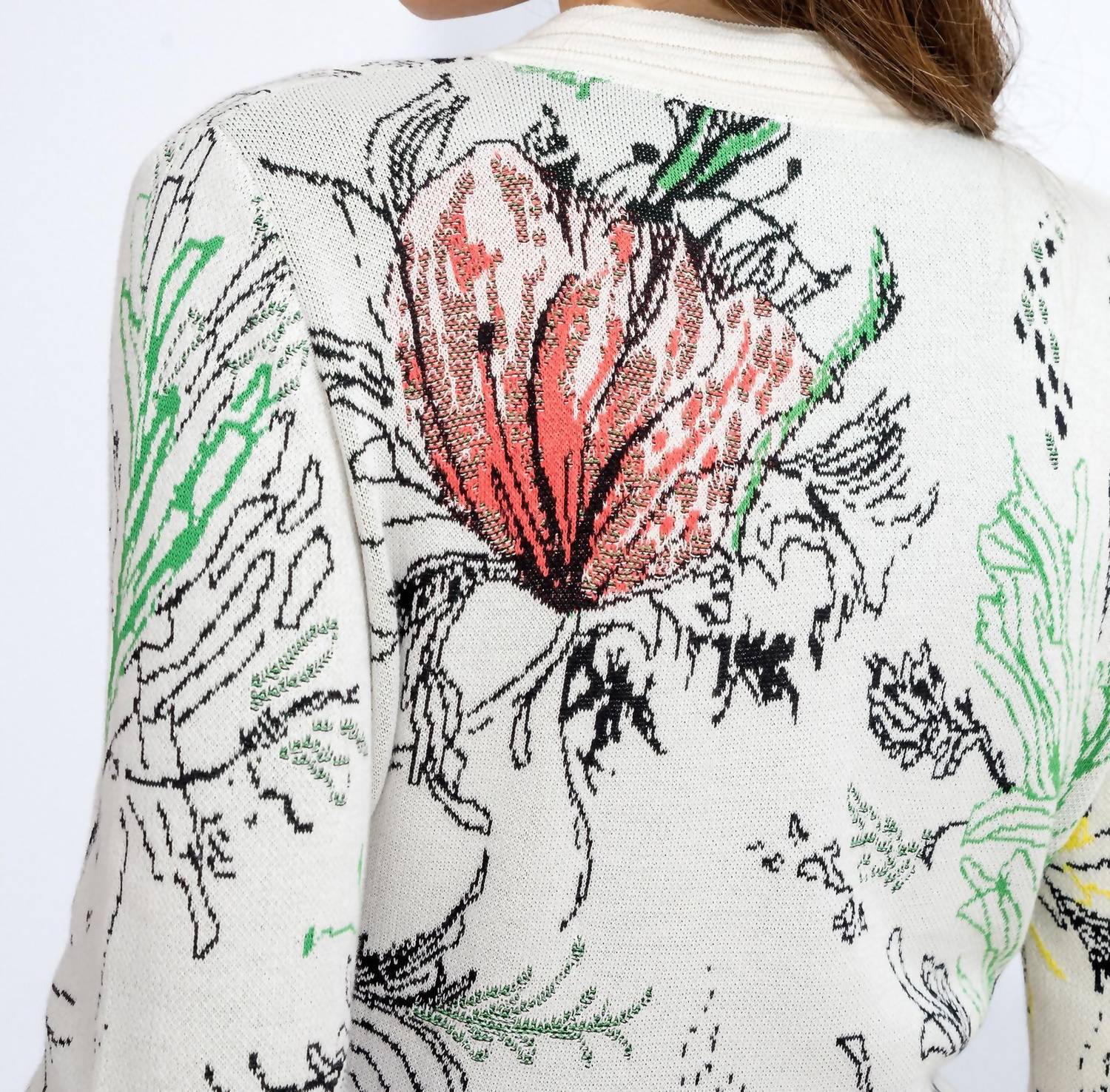 Ivko - Seabed Motif Cardigan