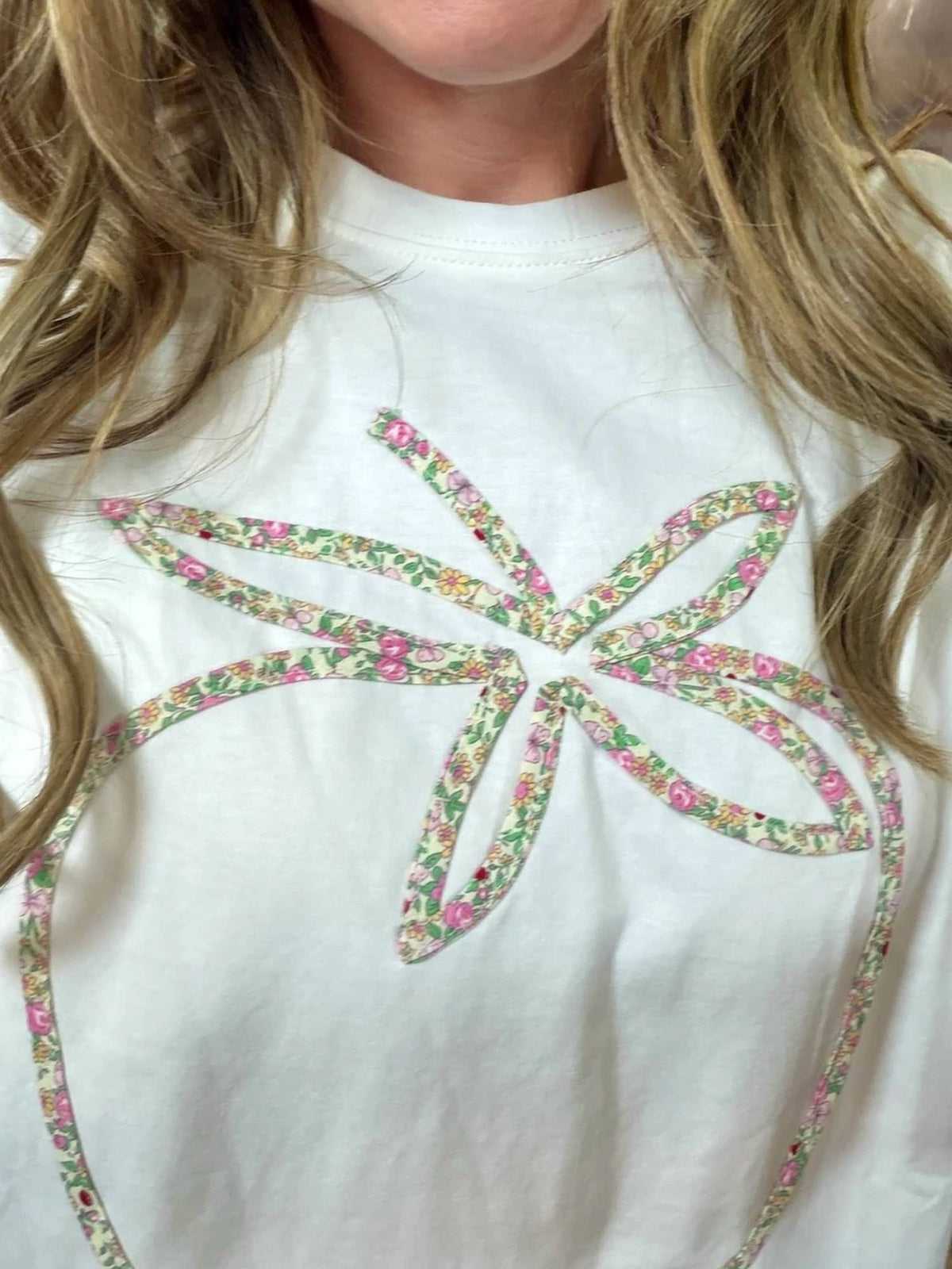 Wishlist - Strawberry Contrast Knit Tee