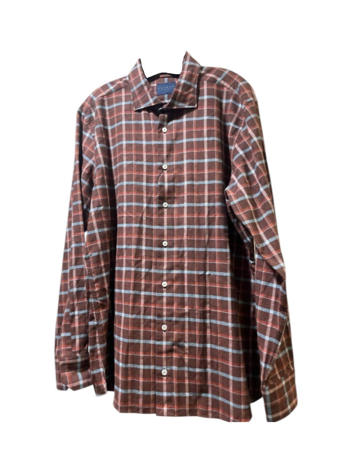 Calder Carmel - Men's Checked Button Up Shirt