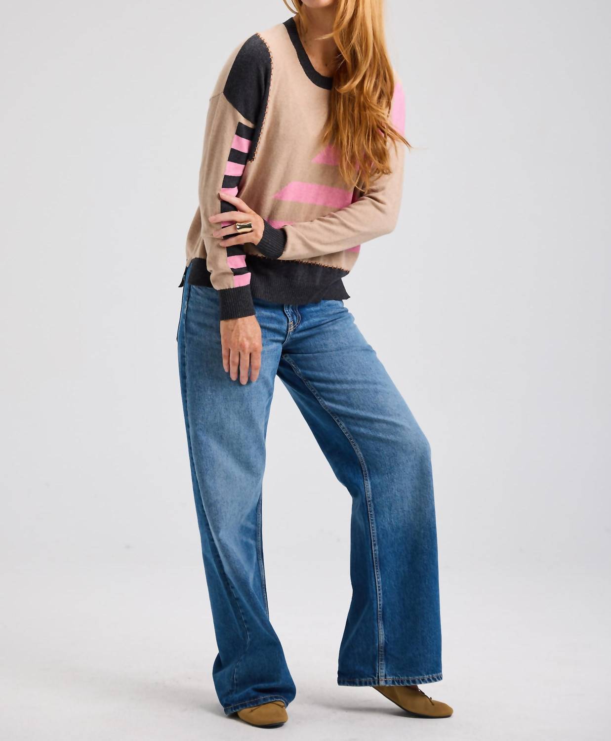 Zaket & Plover - Handwork Stripe Sweater