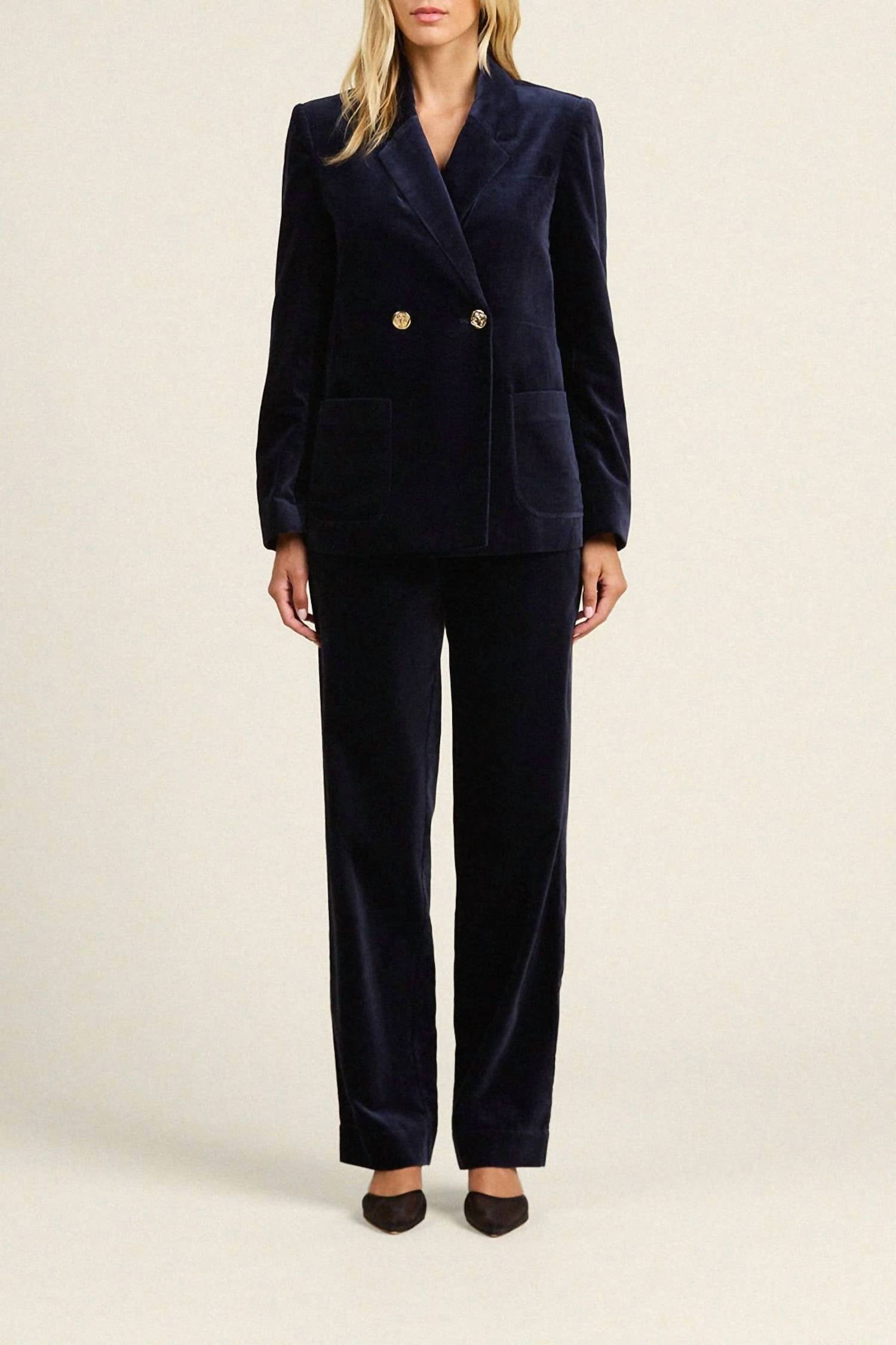 Trovata - Grant Velvet Blazer