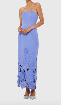 Leo Lin - Rayna Applique Bustier Maxi Dress
