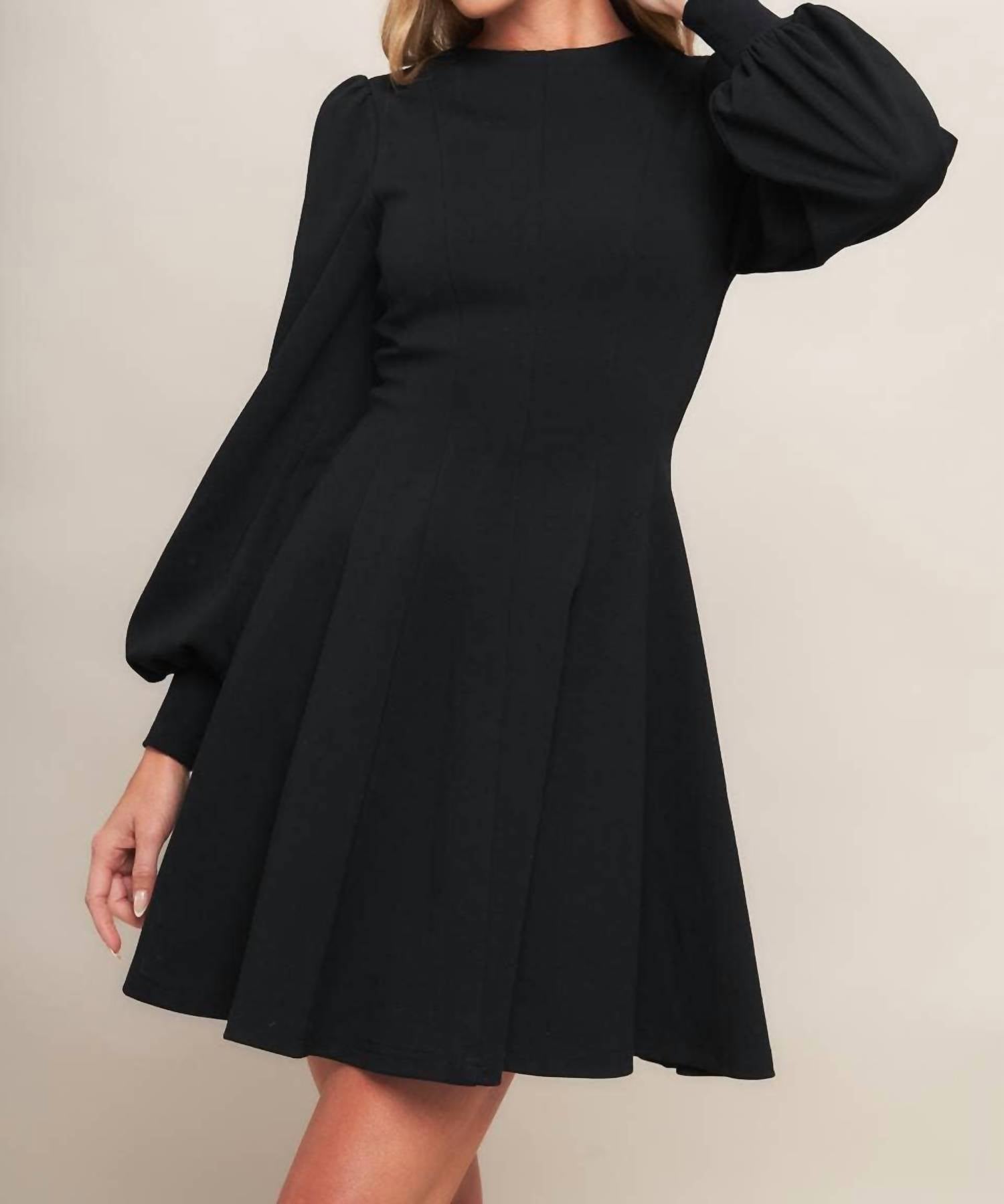 Flying Tomato - Heavy Knit Mini Dress