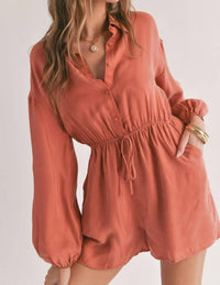 Sadie & Sage - Dunes Shirt Romper
