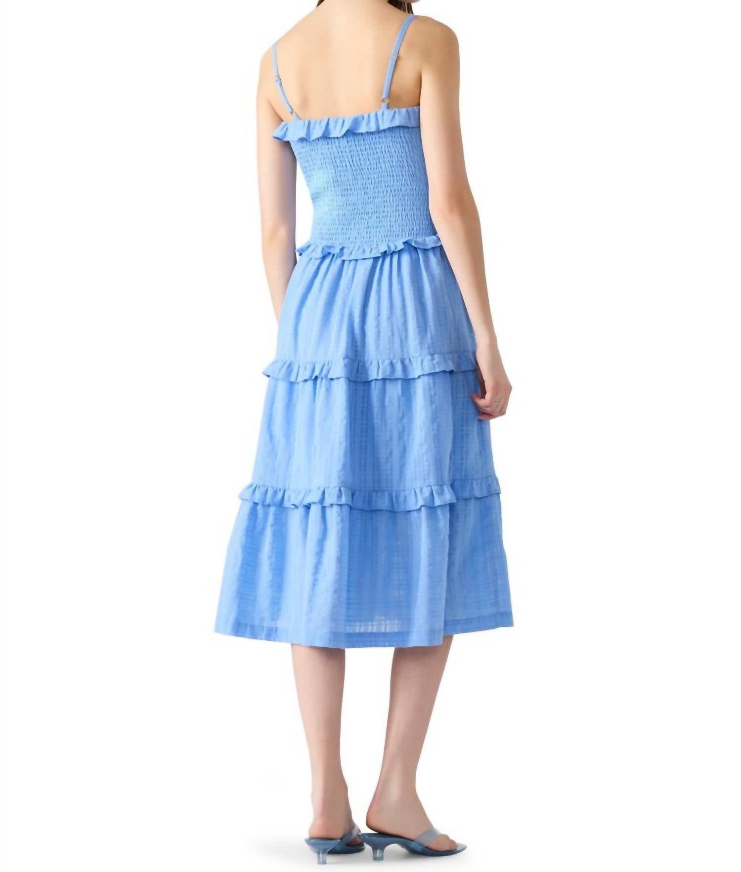 STEVE MADDEN Nash Dress in aurora blue 1 - women's dress - view 5