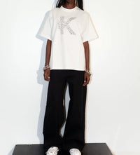 Knotwtr - Rhinestone Short Sleeve K-shirt