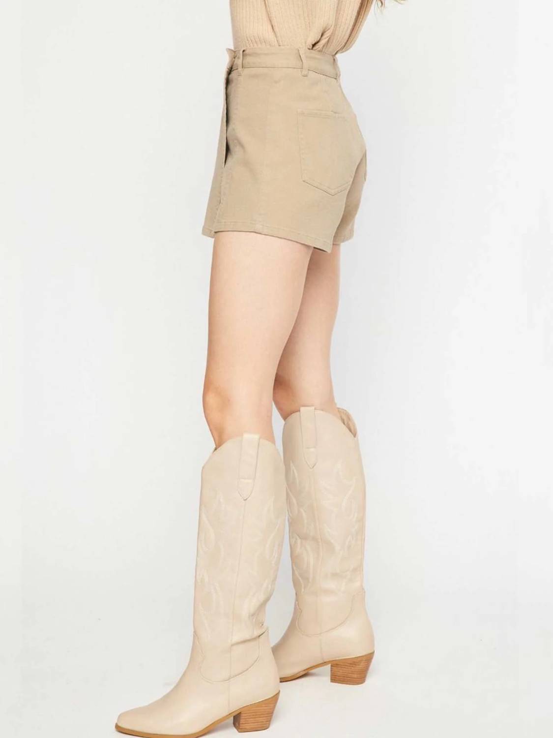Entro - Cross Over Denim Skort