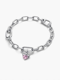Pandora Winged Heart Mini Dangle Charm in silver - women's jewelry - alternate view