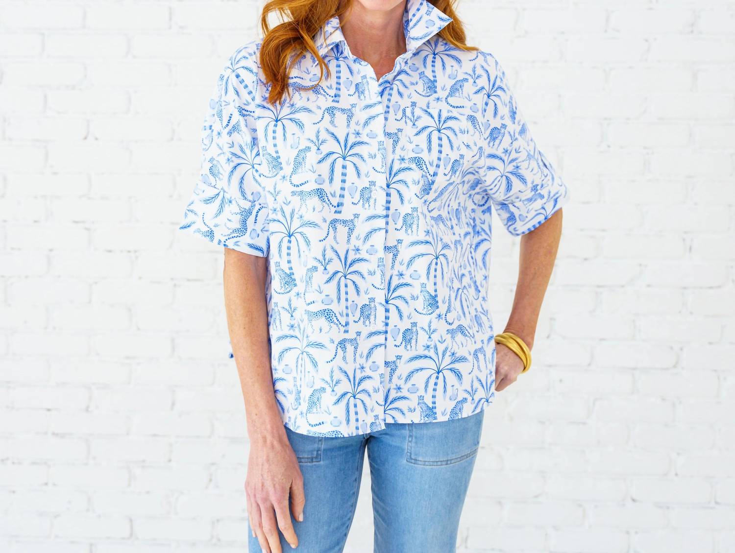 Caryn Lawn - Abby Swing Top