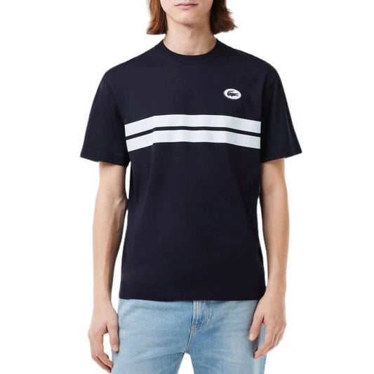 Lacoste - Heritage Print Cotton Tee