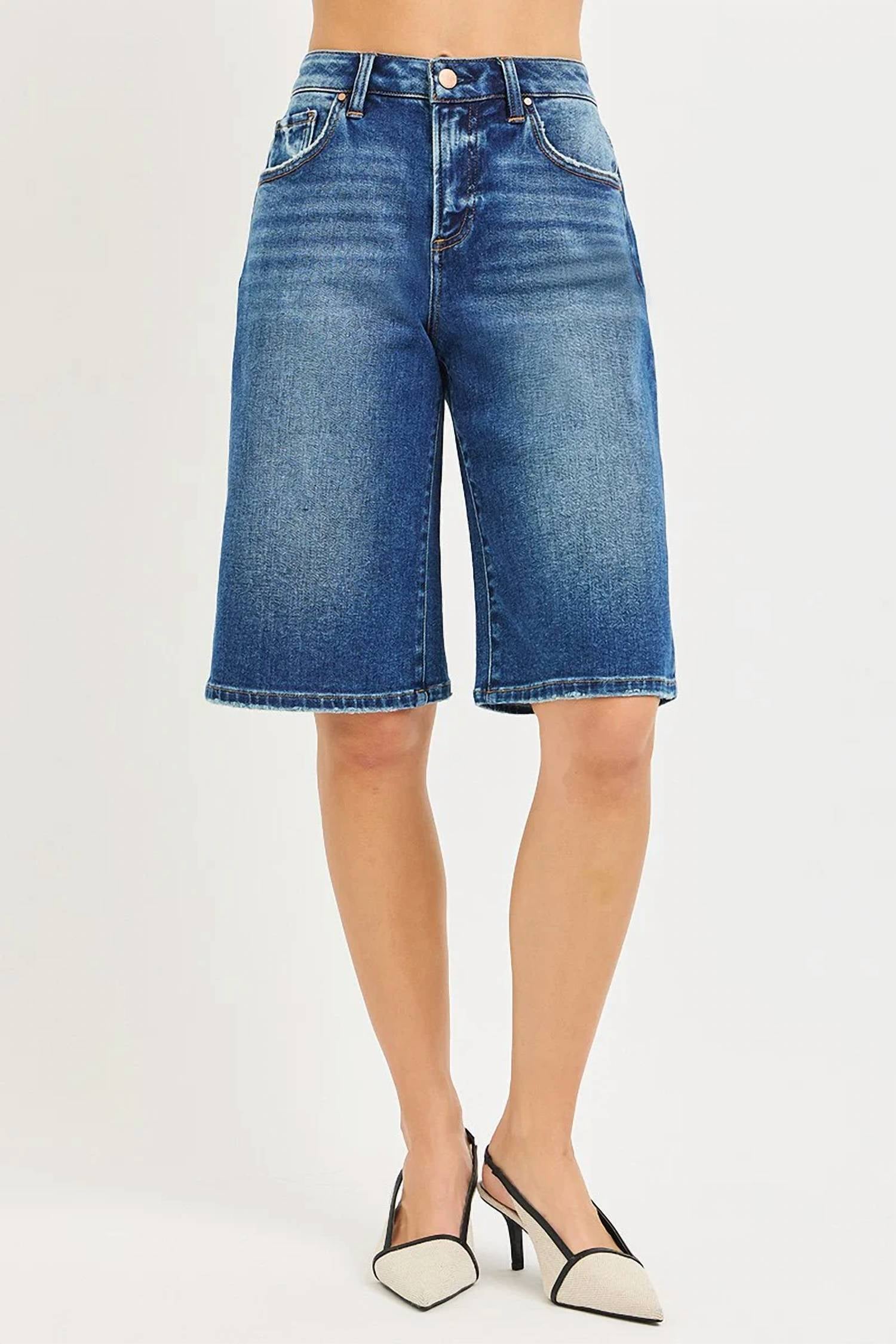 Risen - Slouchy Bermuda Shorts