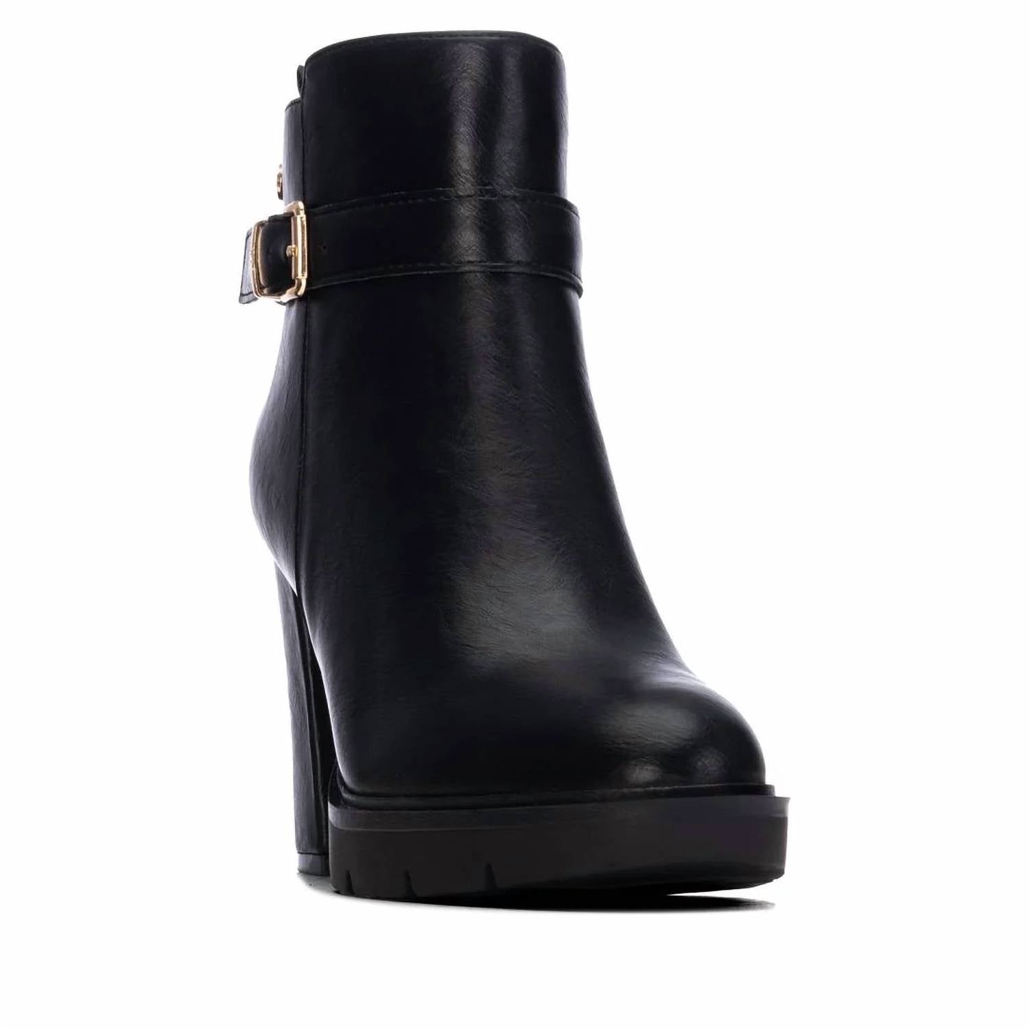 Xti - Women's Block Heel Ankle Booties