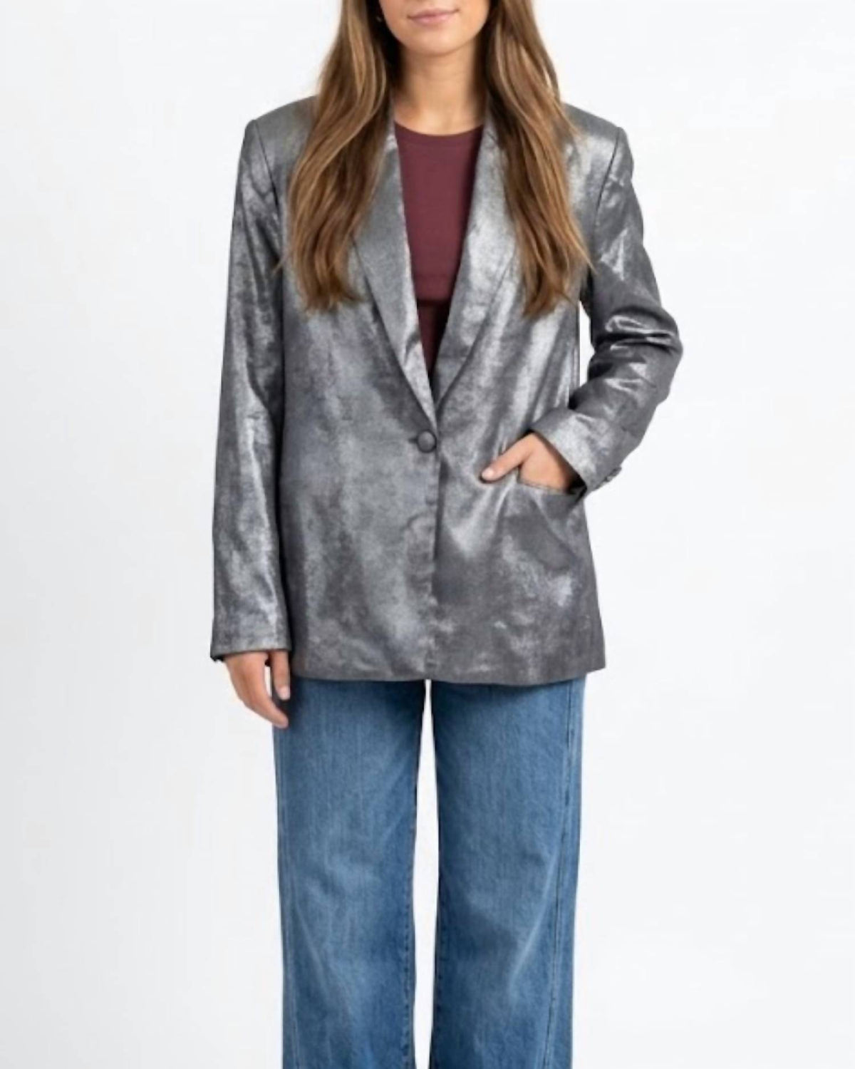 Elan - Glitzy Blazer Jacket