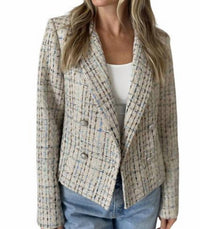 Six/Fifty - Katy Tweed Textured Blazer