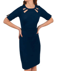 Gretchen Scott - JERSEY PEEK A BOO DRESS