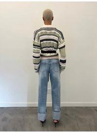 Hellessy - Meyer Stripe Belted Wrap Cardigan
