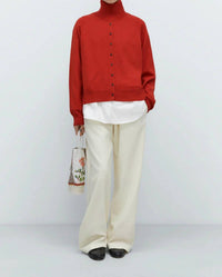 Cordera - Merino Wool Button Sweater