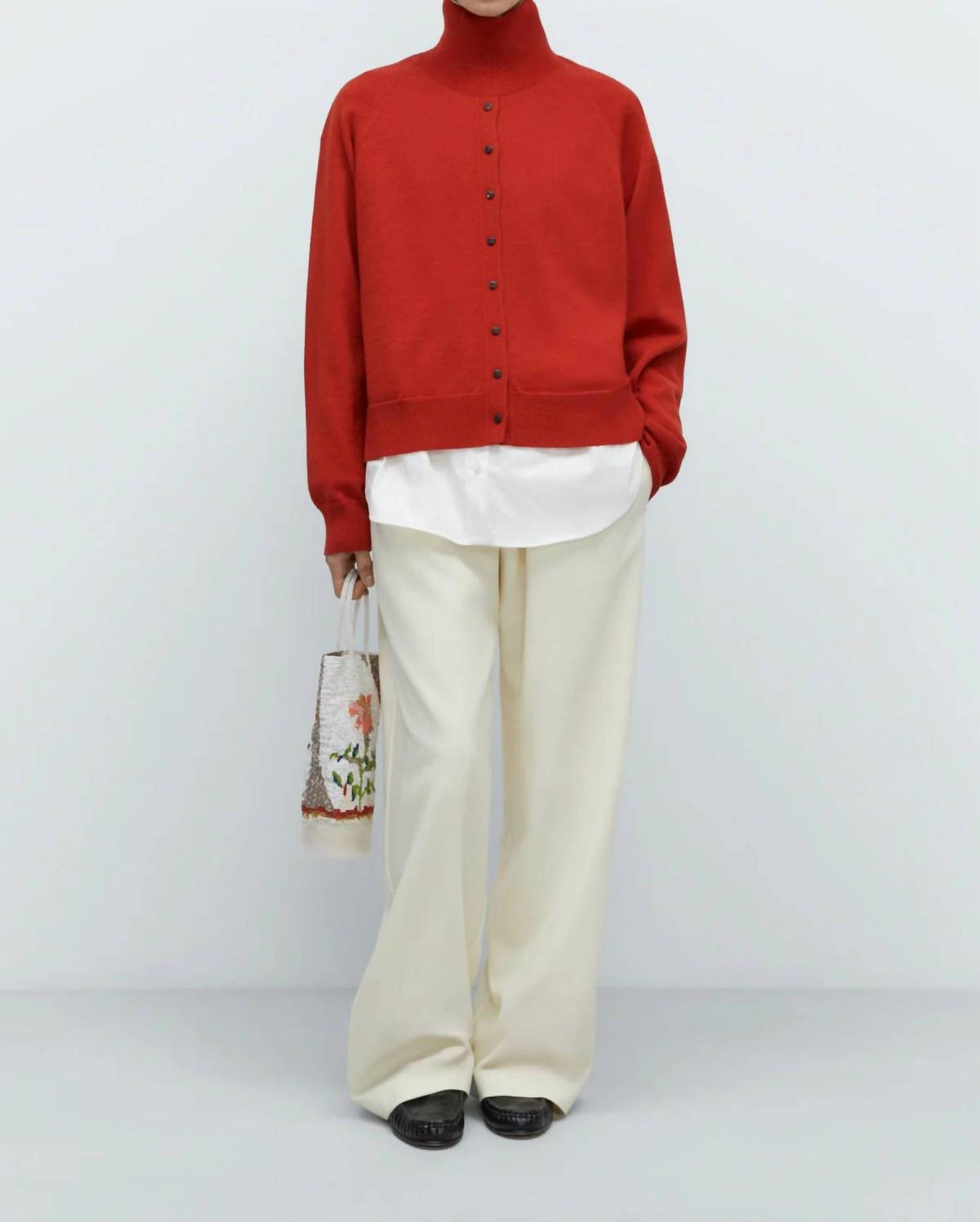 Cordera - Merino Wool Button Sweater