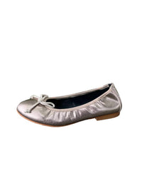 Blublonc - Girls Luisa Leather Ballet Flat Shoes