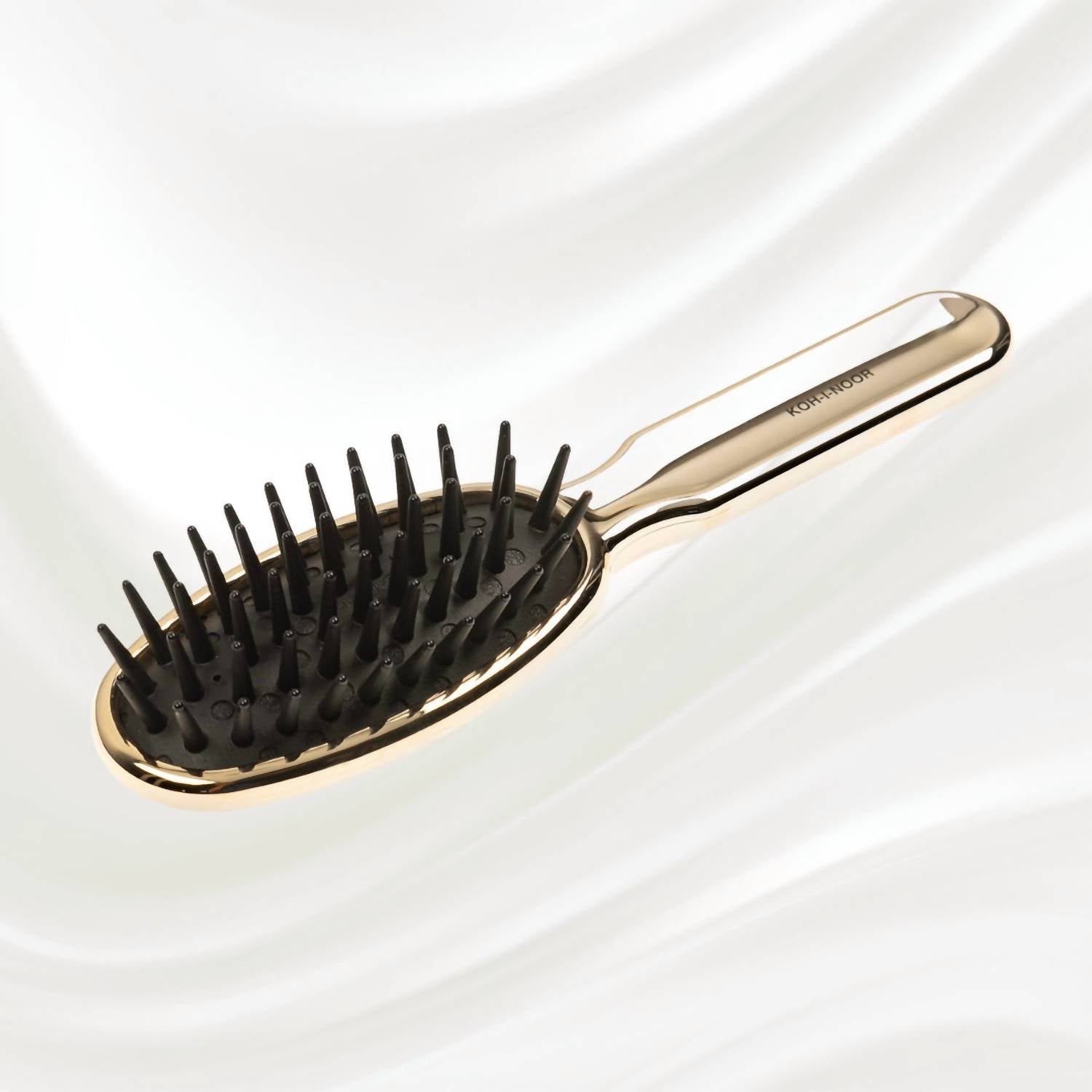 Koh-I-Noor Beauty Usa - Women's Metallic Pneumatic Detangling Hairbrush