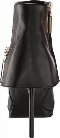 STEVE MADDEN Women's Renee Leather Boots in black - women's shoe - view 4