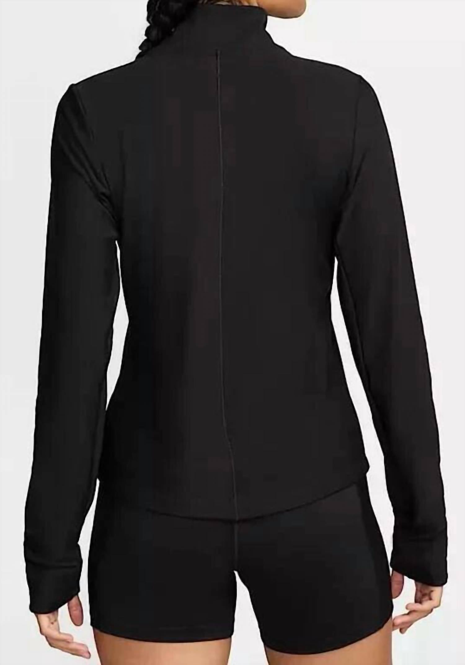 Nike - Women's One Ribbed Full Zip Mid Layer Top